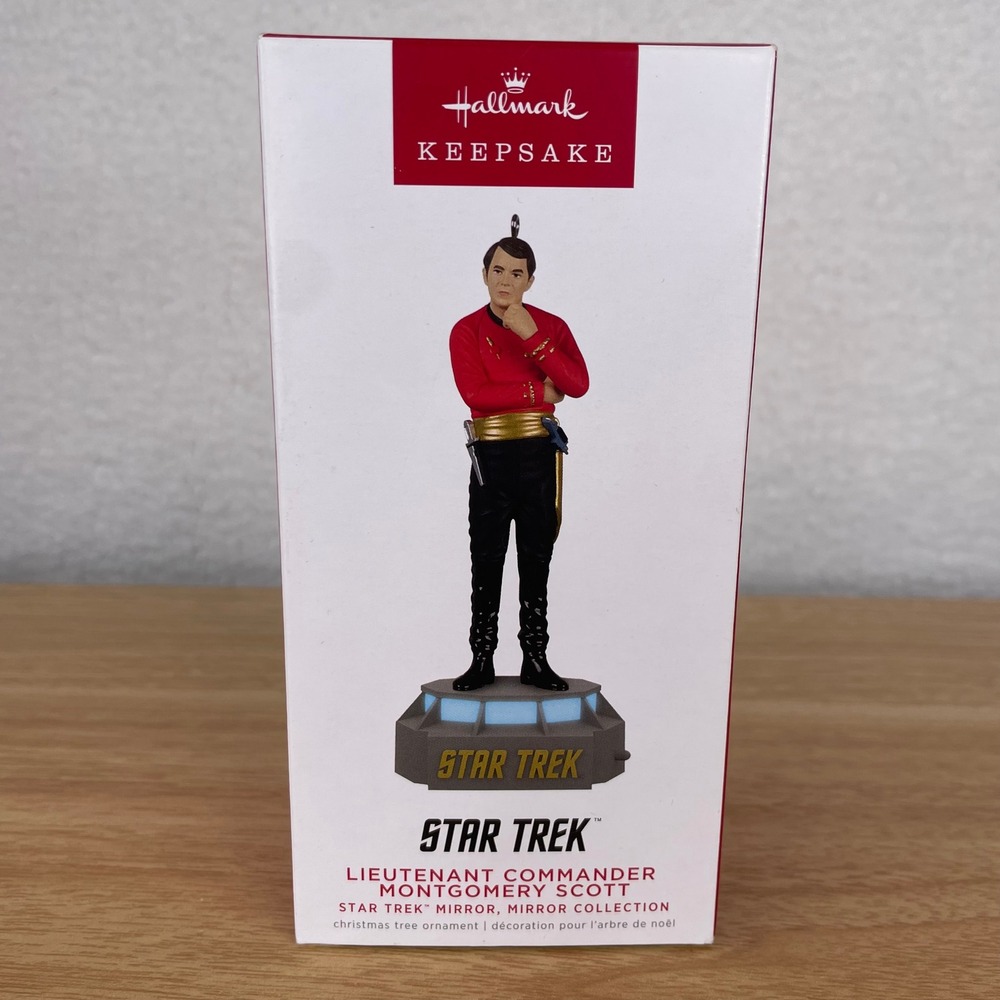 Hallmark Keepsake Star Trek Mirror Montgomery Scott Storytellers Ornament 2020